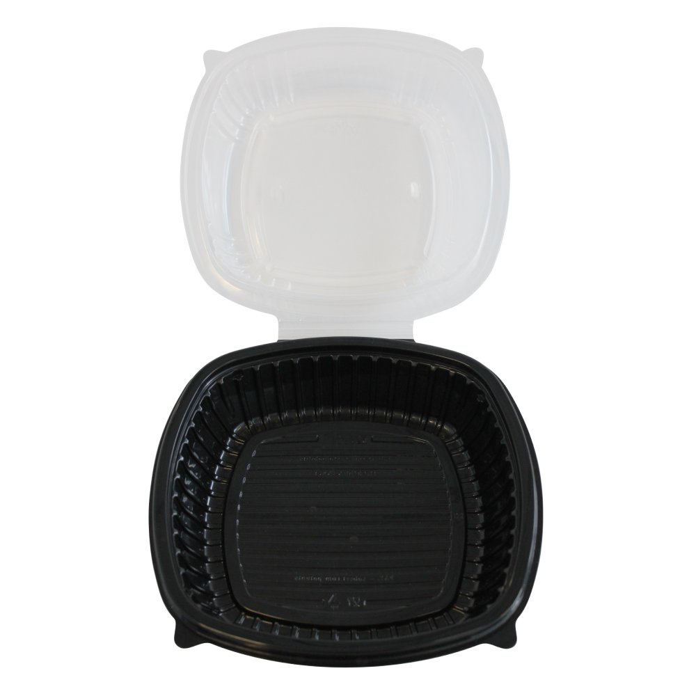 PP CLAM 9" 1C BLK/CLR