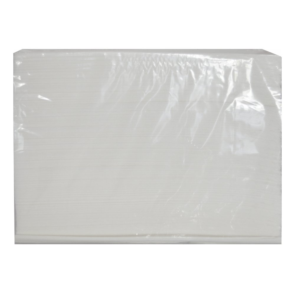 GUEST TOWEL 1/6FLD AIRLAID WHT