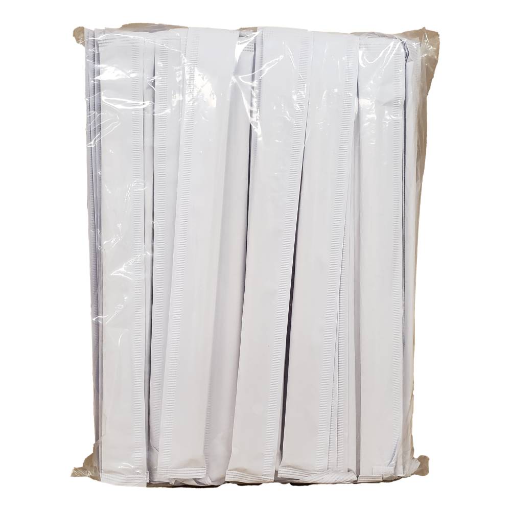 CHOPSTICKS 9" BAMBOO WHT WRPD