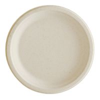 EcoSystems ECORP9N-SC Compostable Plate, Natural, Fiber - 9"