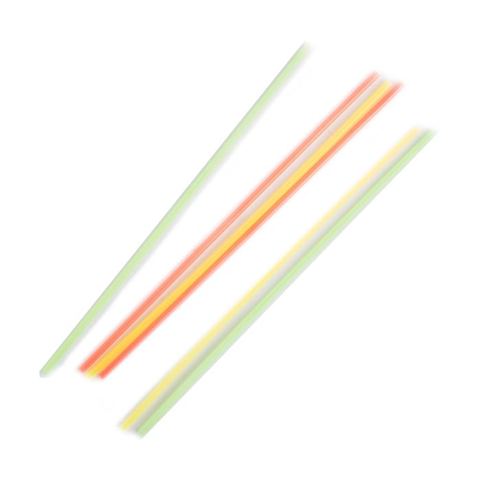 U/W 8" STRAW SKINNY NEON (10)