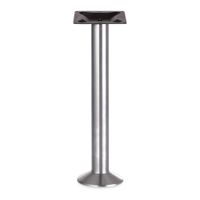 BFM Seating PHTBBDSS Alpha Table Base, Standard Height,
Brushed Finish, Stainless Steel - 3"