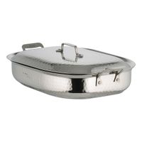 Bon Chef 60023CLDHF Cucina Pan, Oblong, 18/8 Stainless Steel
- 5 qt, 18/8 Gauge