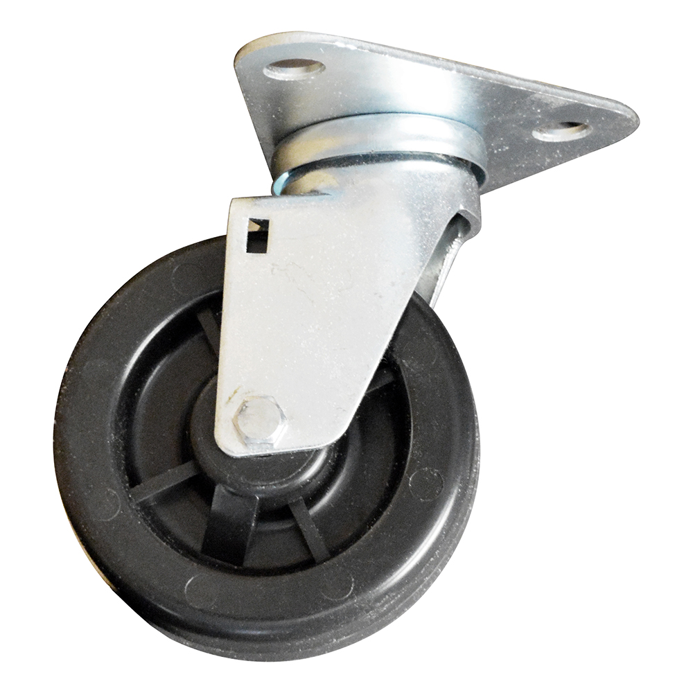 6" PLATE CASTERS SET OF 4