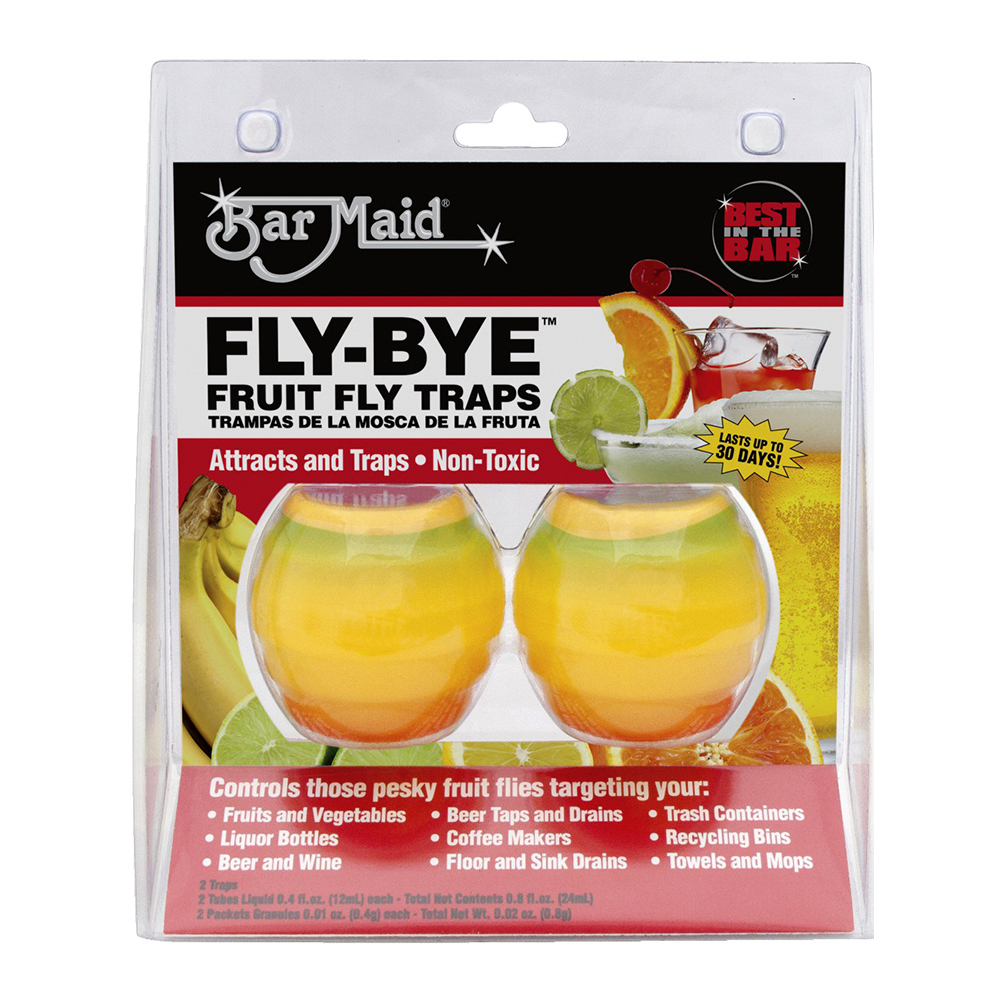 FLY-BYE FRUIT FLY TRAP (2/PK)