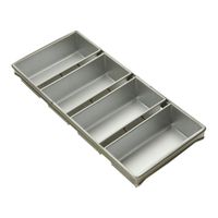 Focus Products Group 909415 Bread Pan, 4 Strap, Aluminized
Steel - 26" x 10-3/4"