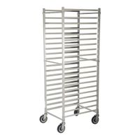 Focus Products Group FAKDBR20 K/D Sheet Pan Rack, Aluminum,
End Load - 20 Pan