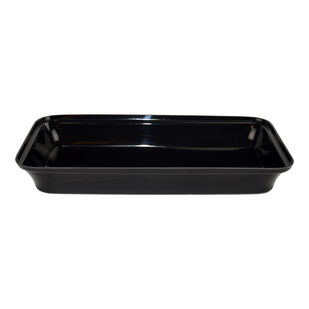15x6x2 RECT BOWL BLACK *SA*