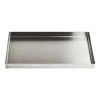 Tray, Stainless Steel - 10" x 8" x 1-1/2"