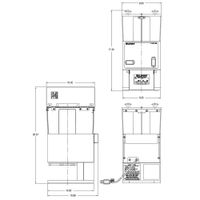 Bunn 26800.000 Low Profile Grinder, Stainless Steel -
10-7/8" x 8-3/5" x 17-1/2"