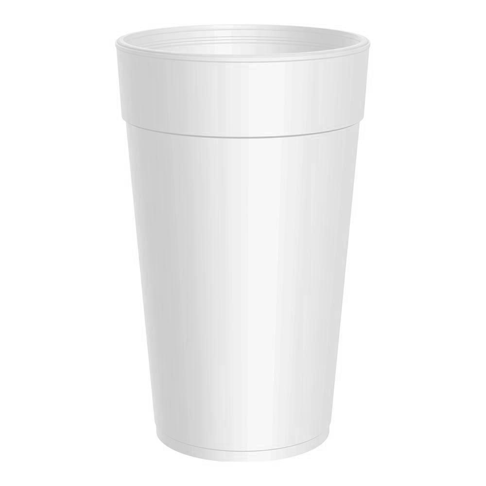 44 OZ  FOAM CUPS WHITE (300)