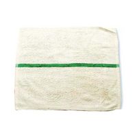 Chef Revival 700BRT-GRS Green Stripe Bar Towel, Cotton - 16"
x 19"