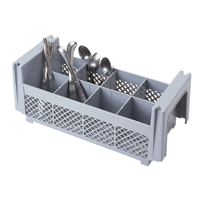 FLATWARE WASHING BASKET GREY