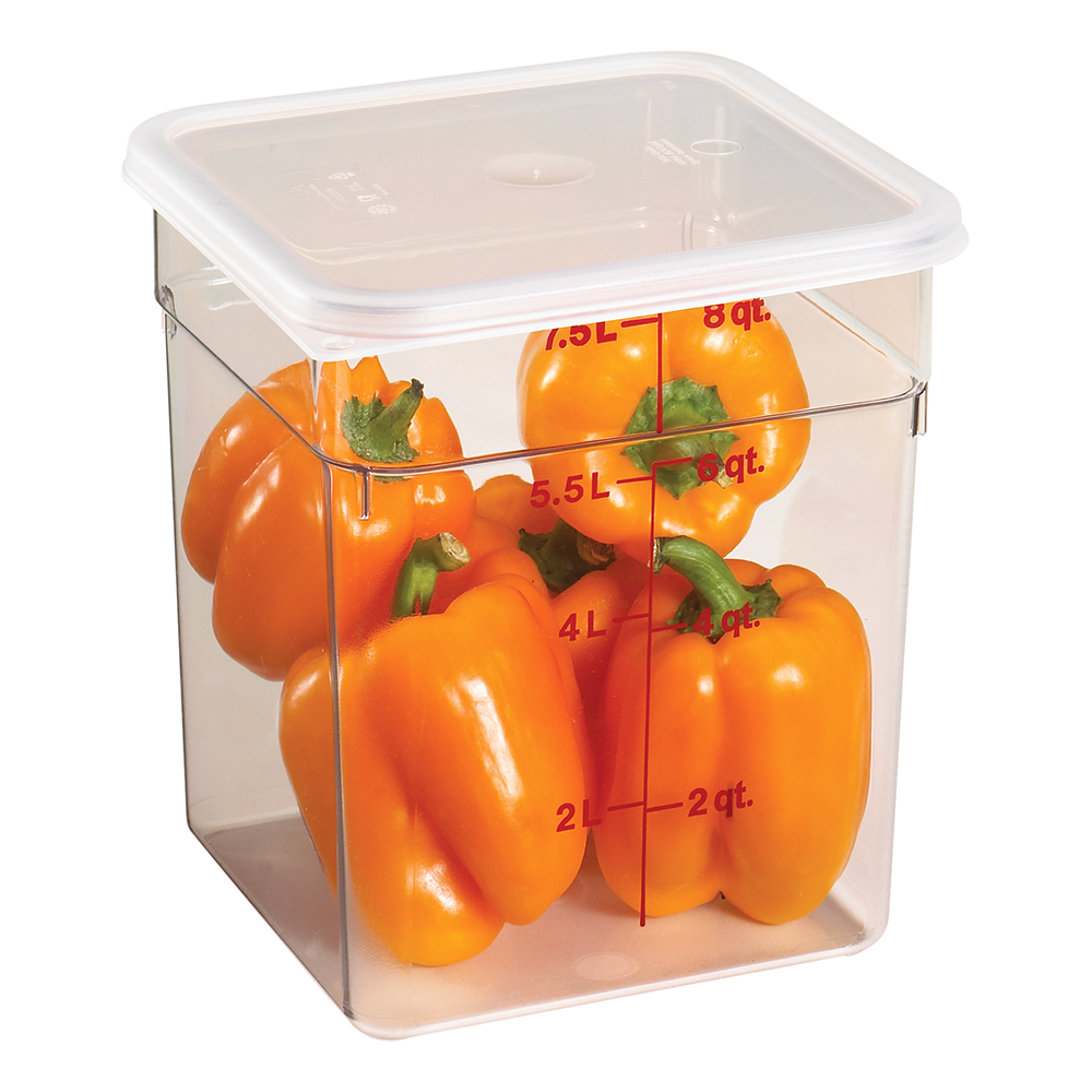 8 QT.SQUARE CONT-CLEAR (6)