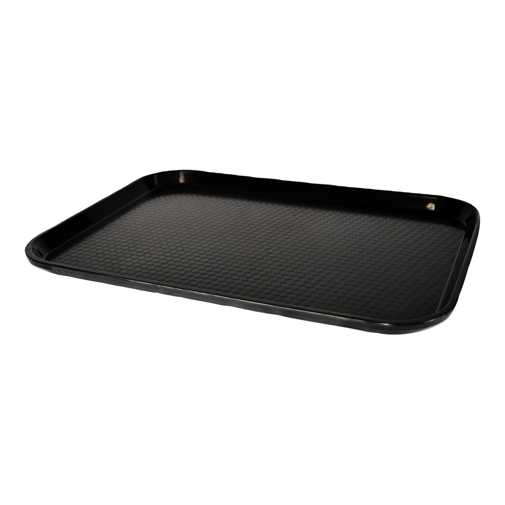 FAST FOOD TRAY 12X16 BLACK