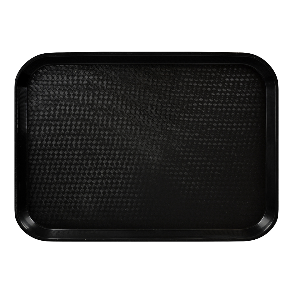 FAST FOOD TRAY 12X16 BLACK
