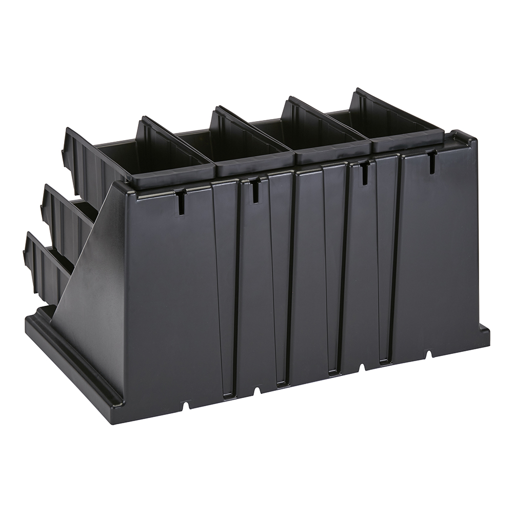 VERSA 12 BIN ORGANIZER BLACK