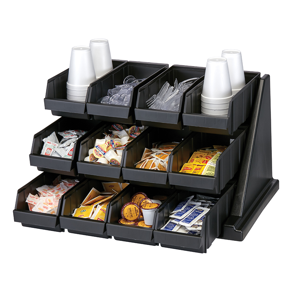 VERSA 12 BIN ORGANIZER BLACK