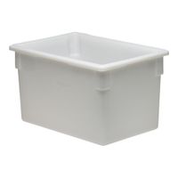 Cambro 182615P148 Food Storage Container, White, Plastic,
Full Size - 15" x 18" x 26" - 22 gal