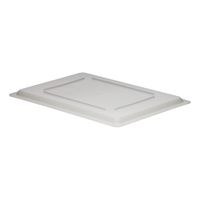 Cambro 1826CP148 Poly Flat Lid for Food Boxes, White,
Plastic, Full Size - 26" x 18"