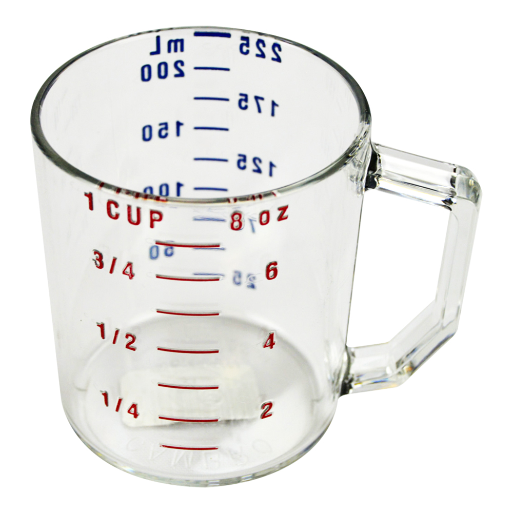 1 CUP PLASTIC MEASURING CUP(12