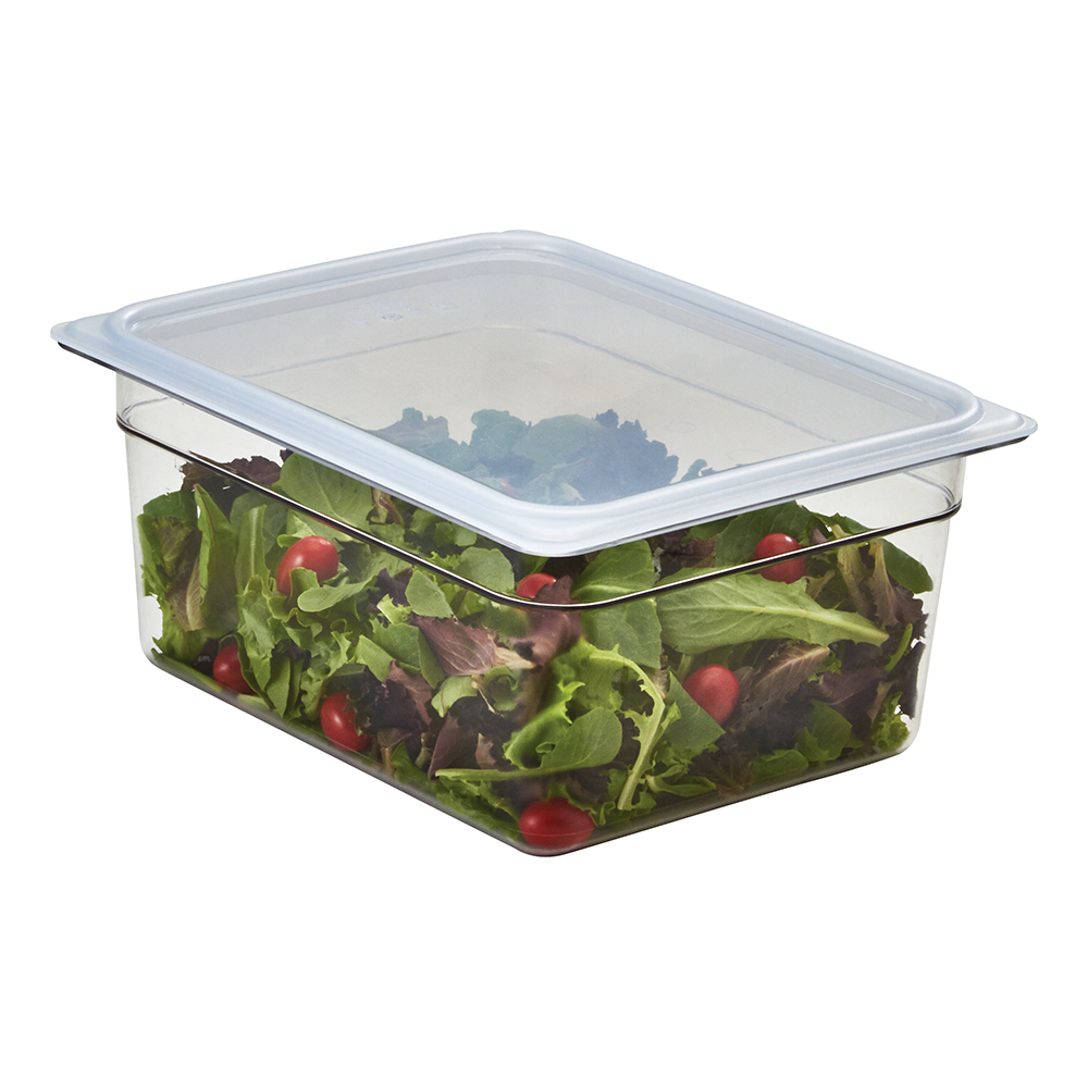 1/2 SZ PAN 6" DEEP CLEAR (6)