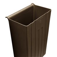 Cambro BC11TC131 Trash Container, For Service Cart, Dark
Brown - 11 gal