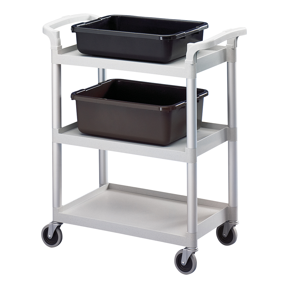 300# 3 SHELF CART GRAY   (1)