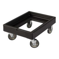 Cambro CD300110 Camdolly, Black, Plastic - 19-1/4" x 25-1/2"