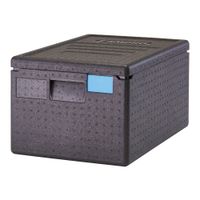 Cambro EPP180110 Top Loading Cam GoBox, Black, Plastic -
15-3/4" x 7-1/8" x 23-5/8"