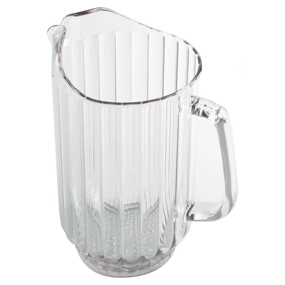 60 OZ CLEAR PITCHER W/LIP (6)