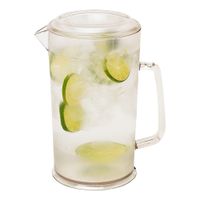 Cambro PC64CW135 Camwear Pitcher, Clear, Plastic (w/Lid) -
64 oz