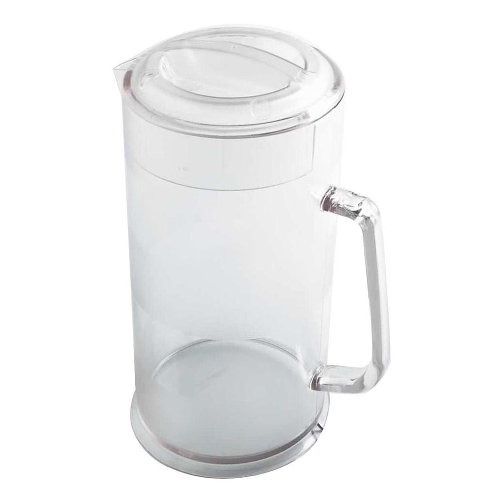 64 OZ COVERED PITCHER-CLEAR(6)
