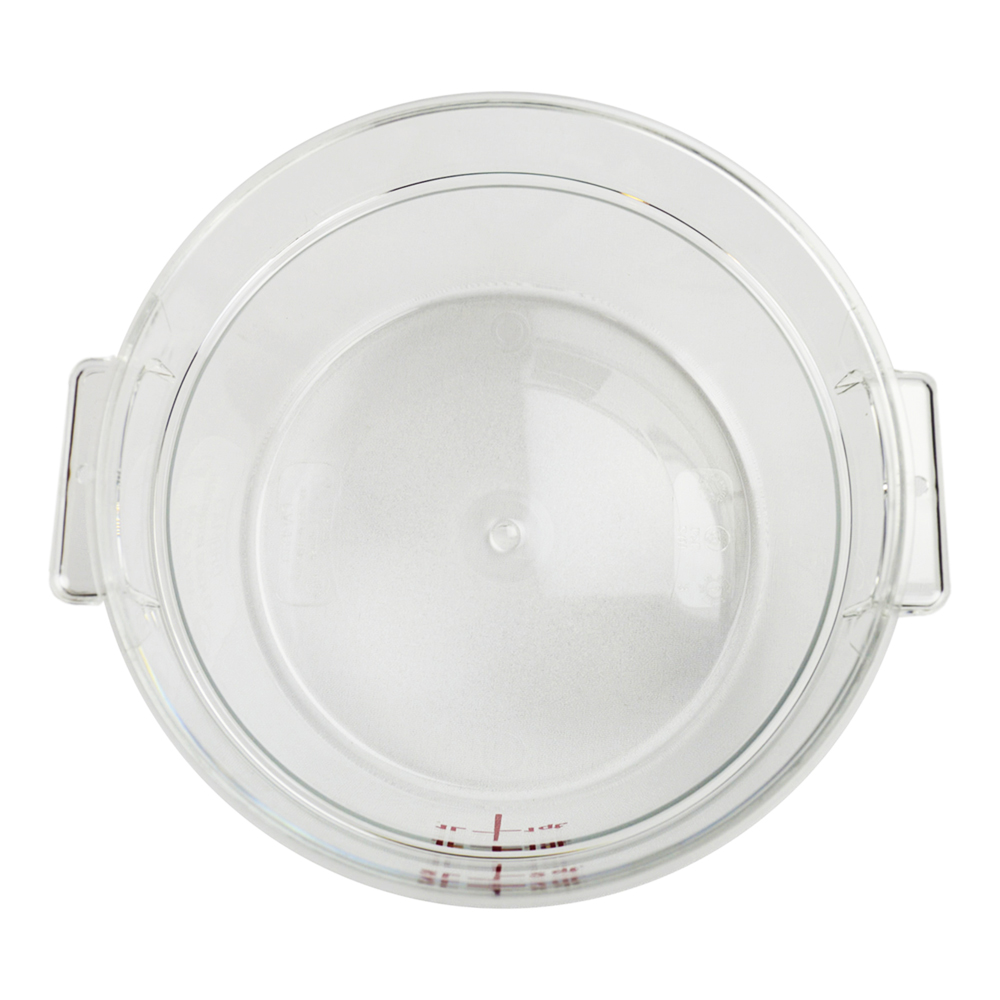 2 QT FOOD STORAGE CONT CLR