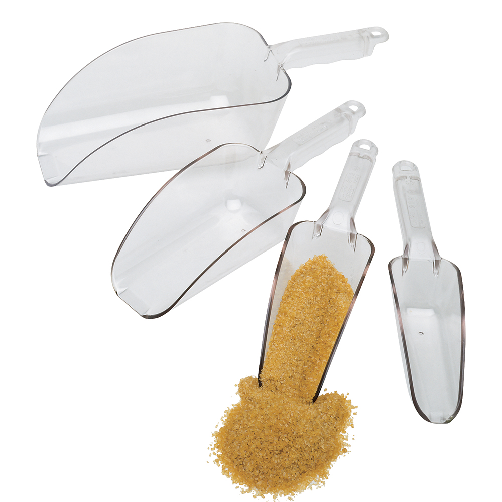 6 OZ SCOOP CLEAR PC (12)