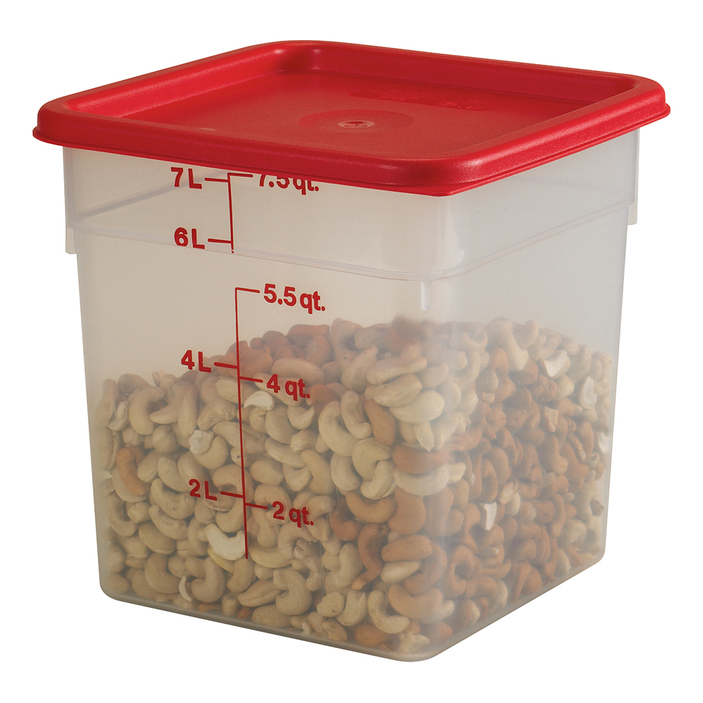 6 & 8 QT SQ LID ROSE (6)