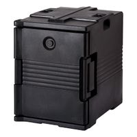 Cambro UPC400110 Ultra Pan Carrier, Black, Plastic - 18" x
25" x 24-7/8"