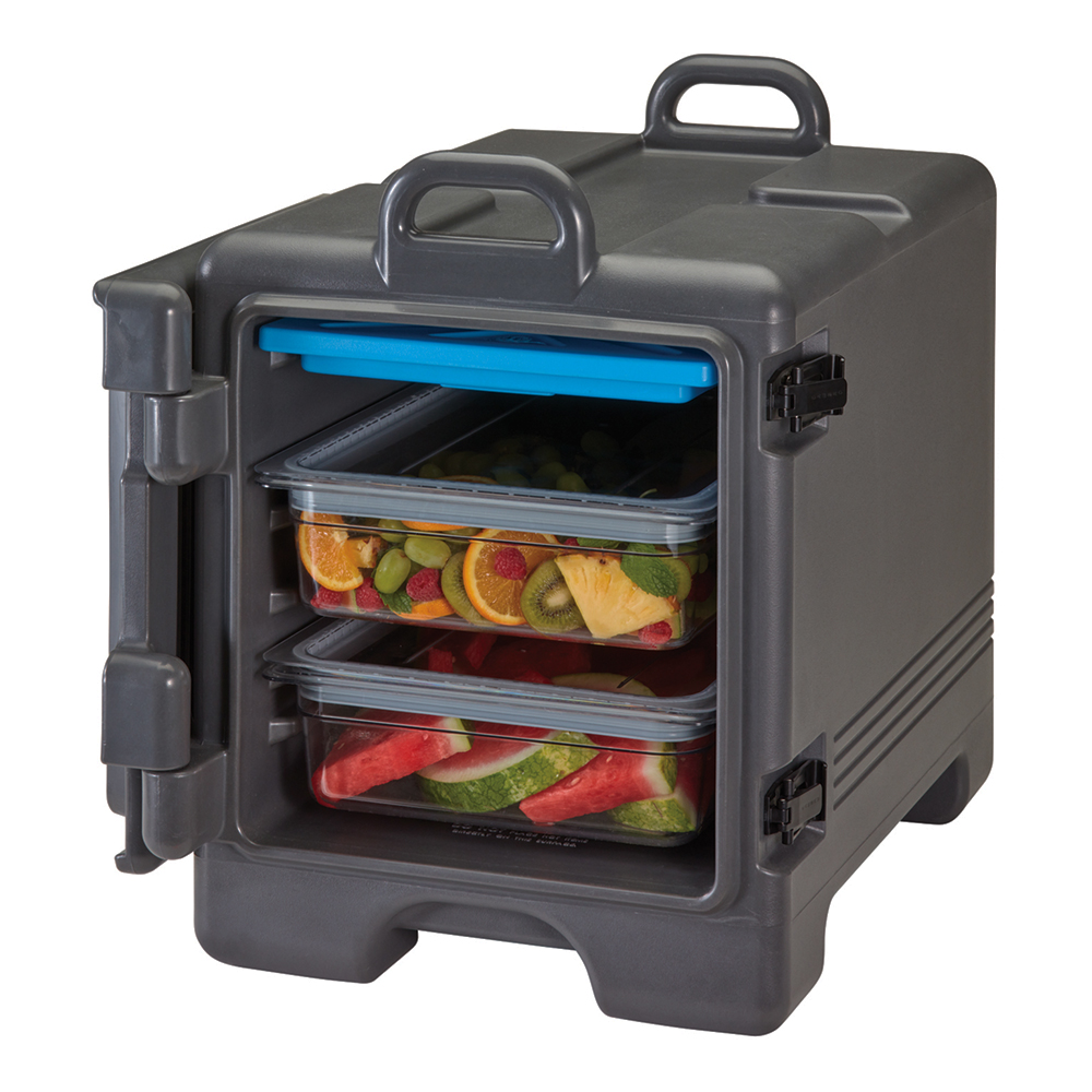 INSULATED FOOD PAN CARRIER BLK