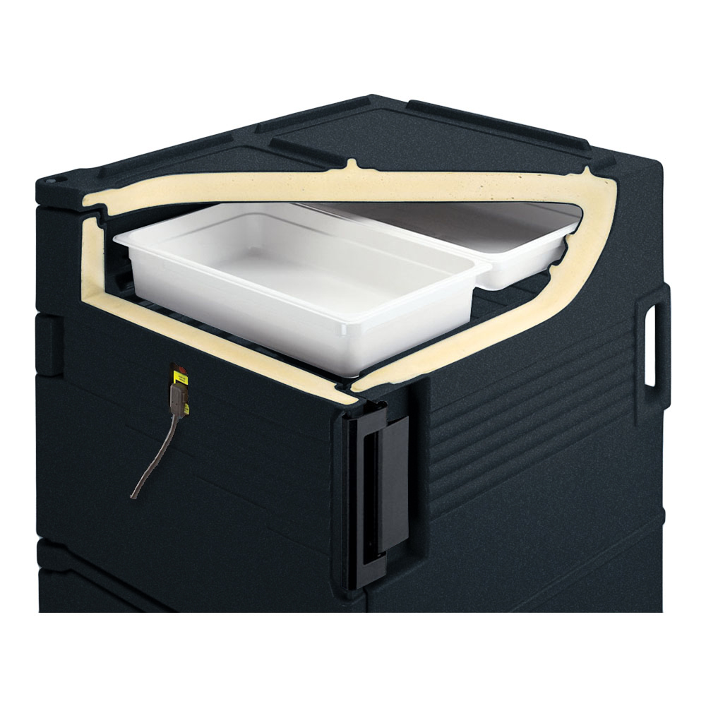 HEATED CAMCART,24PAN,BLACK