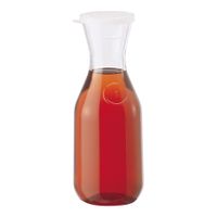 Cambro WW1000135 CamView Camliter Beverage Decanter, Clear,
Plastic - 1 L