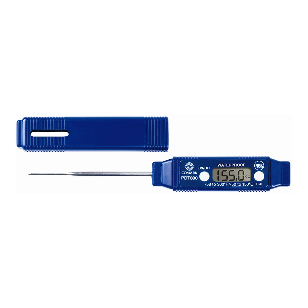 BE LOGO THERMOMETER BLUE