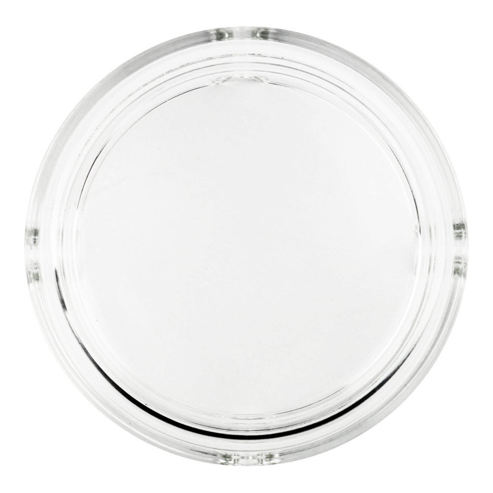 ASHTRAY STACKABLE CLR (2) *X*