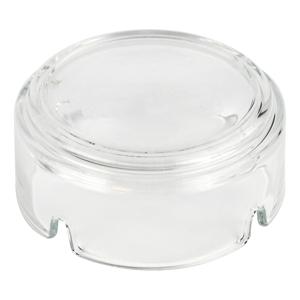 ASHTRAY STACKABLE CLR (2) *X*