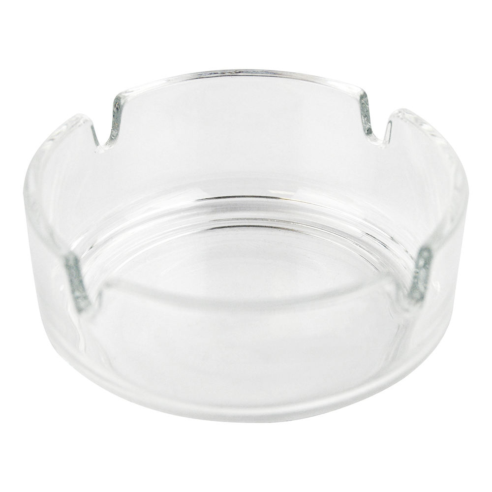 ASHTRAY STACKABLE CLR (2) *X*