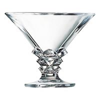 Cardinal 58010 Arcoroc Palmier Dessert Dish, Glass - 7 oz