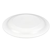 Cardinal 58621 Arcoroc Restaurant White Plate, White, Opal
Glass - 6"