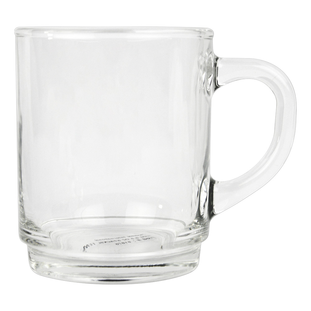 8 1/2 OUNCE CLEAR MUG (3)