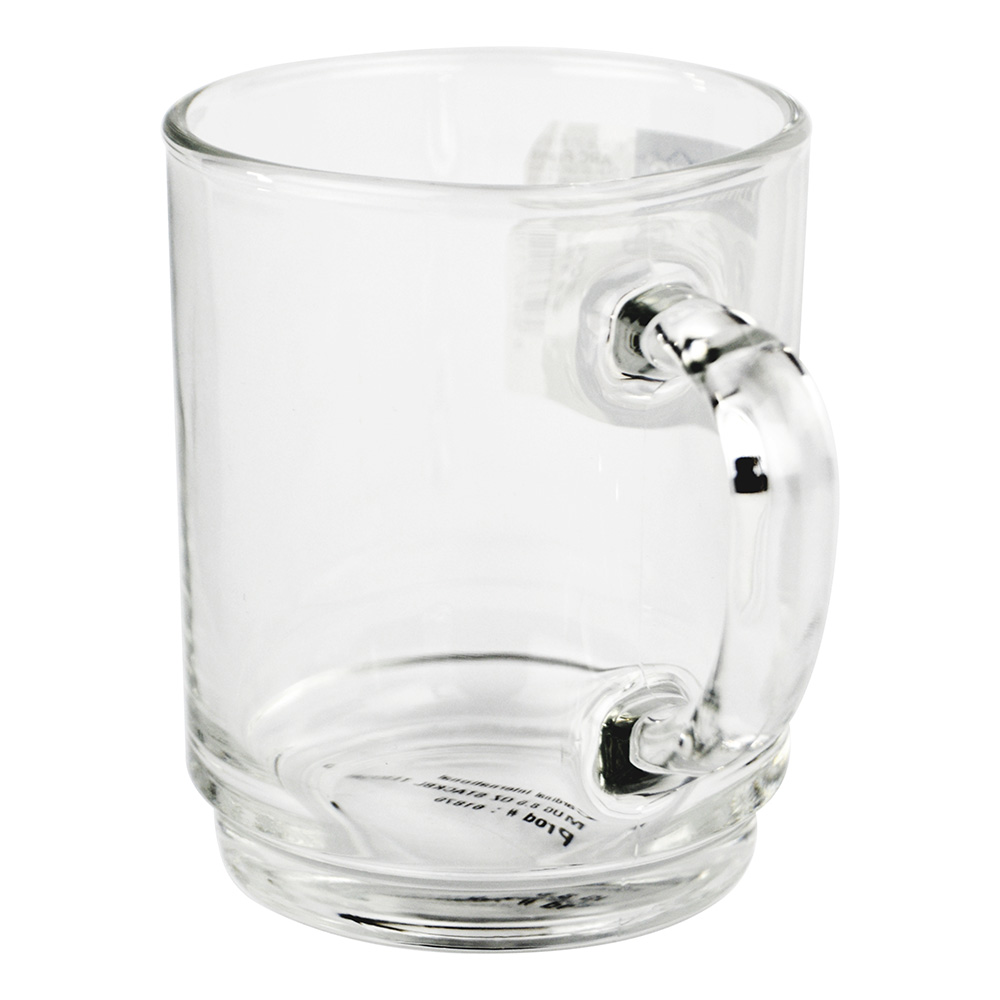 8 1/2 OUNCE CLEAR MUG (3)