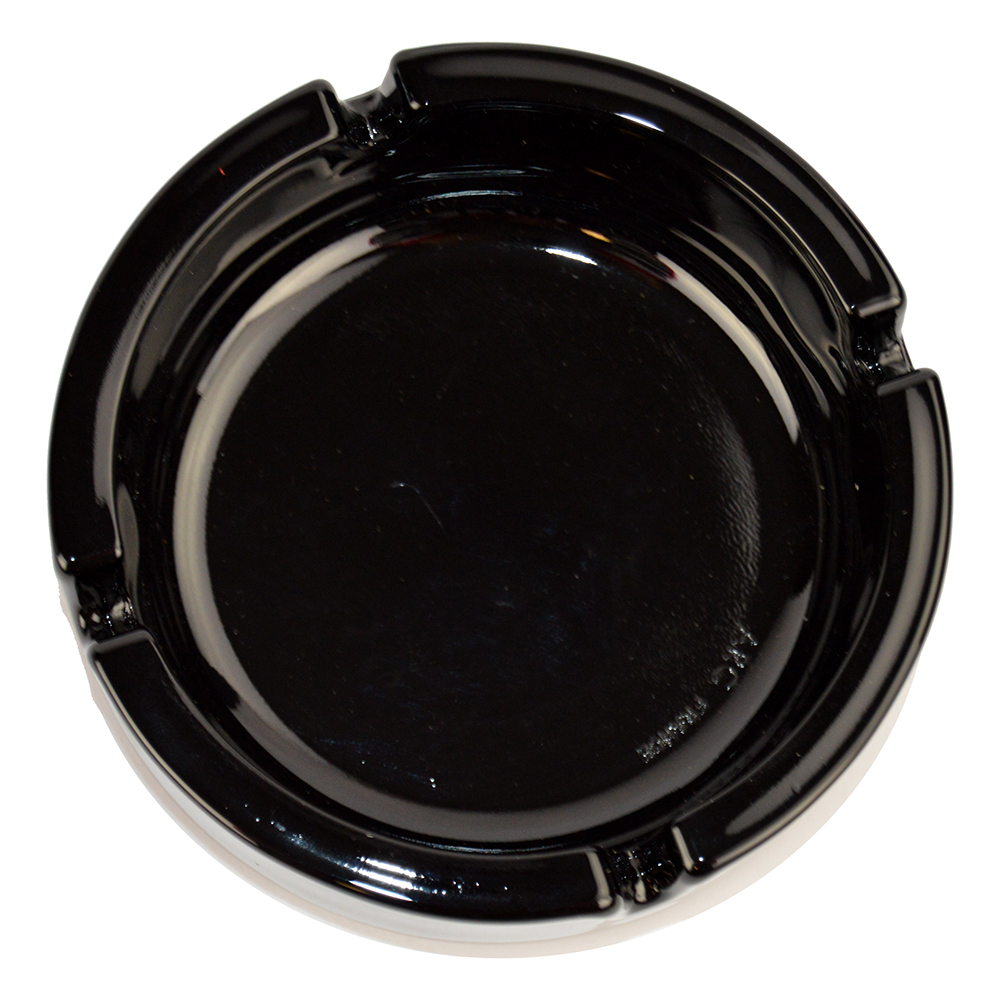 BLACK ASH TRAY STACK GLASS (2)
