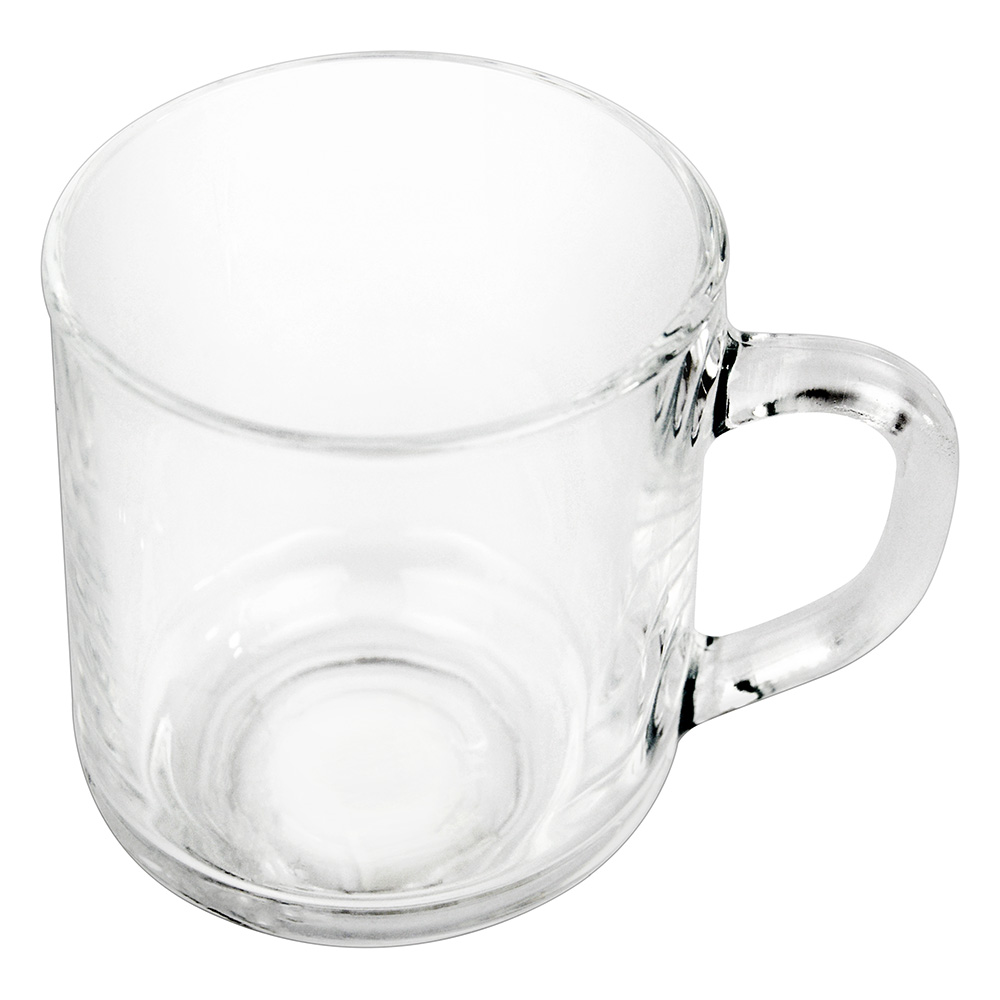 10 OZ COFFEE MUG - GLASS